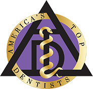 America's Top Dentists award badge